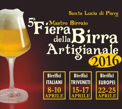 Fiera della Birra artigianale di Santa Lucia di Piave: la quinta edizione si preannuncia memorabile!