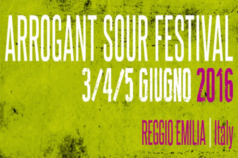 Arrogant Sour Festival: il meglio delle birre acide a Reggio Emilia