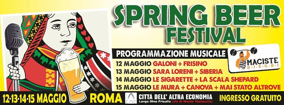 Una rondine non fa primavera, lo Spring Beer Festival si!