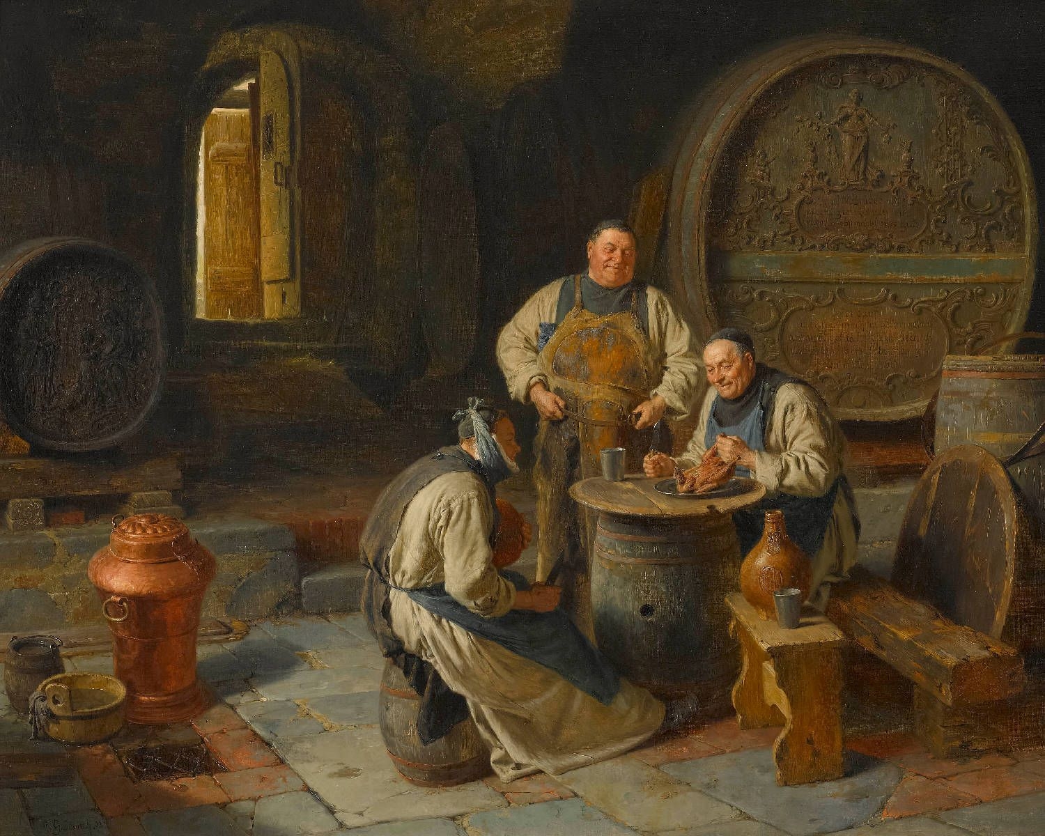 Eduard von Grützner: il “sommo” pittore di monaci e birra