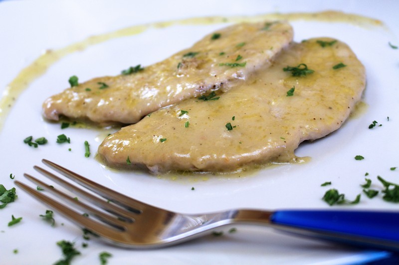 Scaloppine di tacchino alla pils