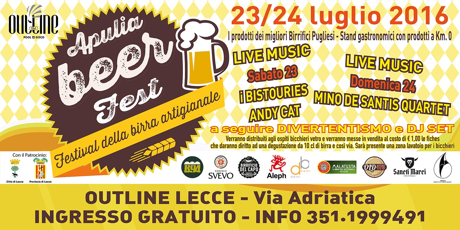 Al via il primo festival pugliese dedicato alla birra artigianale