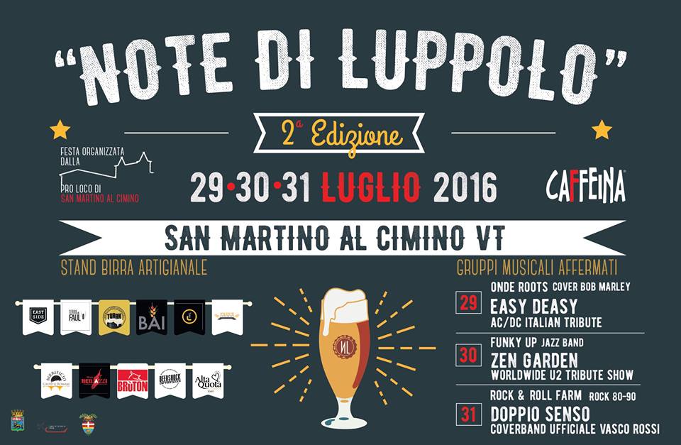 Note di Luppolo: a San Martino di Viterbo si scaldano i motori  per il festival delle birre artigianali