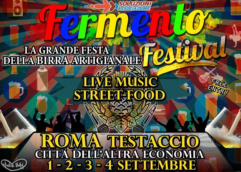 1 al 4 Settembre, Roma: Fermento festival