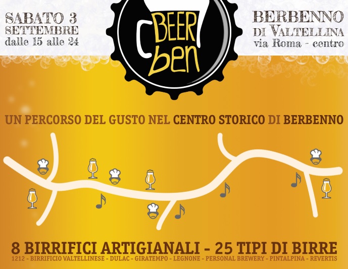 Beerben: percorso di musica e gusto, all’insegna delle birre artigianali!