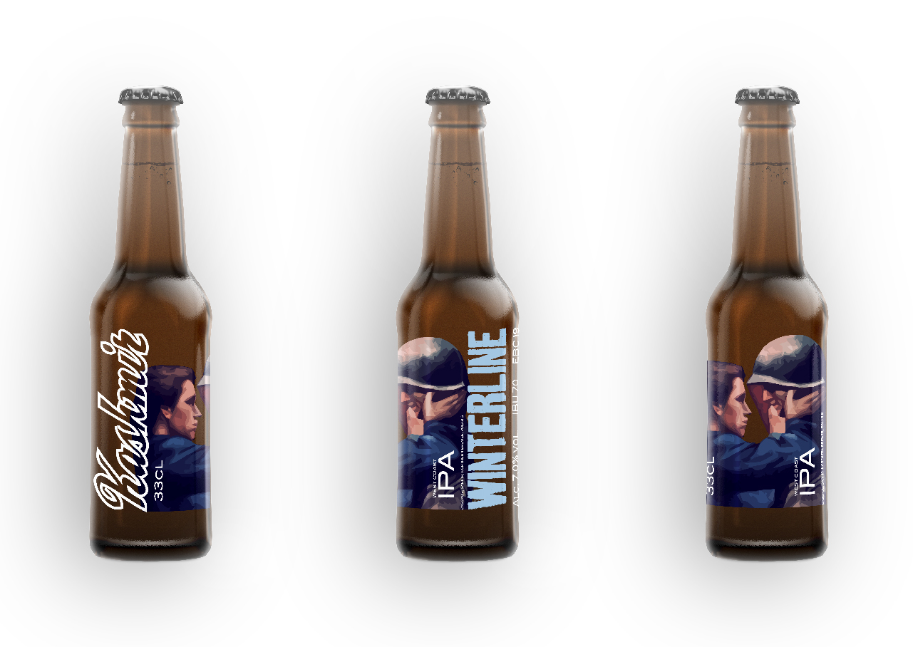 Winterline: dal Birrificio Kashmir una birra dedicata ai caduti al fronte