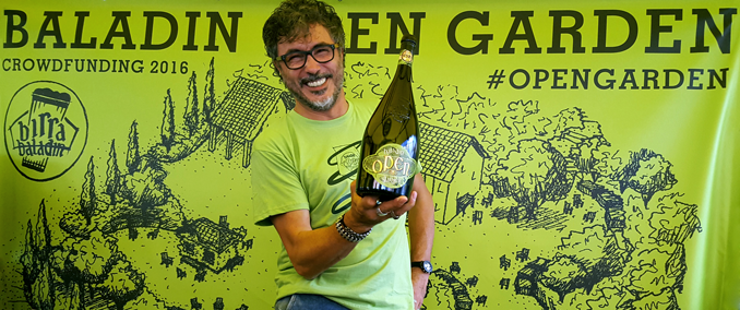 Baladin Open Garden: Teo Musso lancia una campagna di crowdfunding!