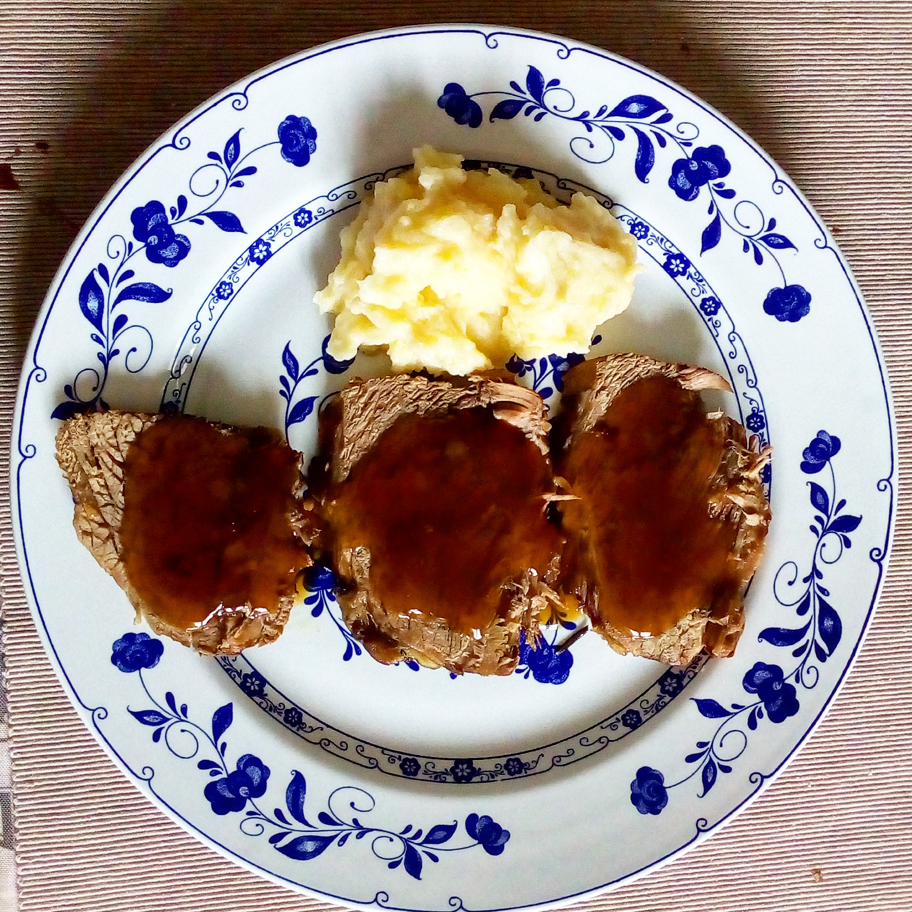 Brasato di manzo marinato alla scotch ale