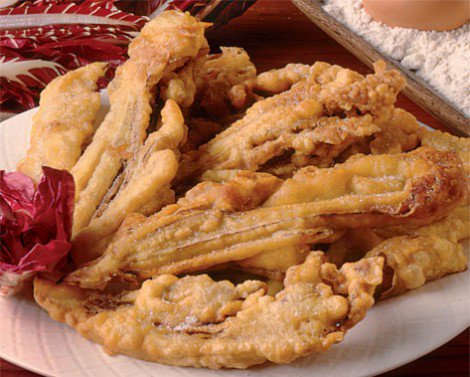 Radicchio fritto alla bitter ale