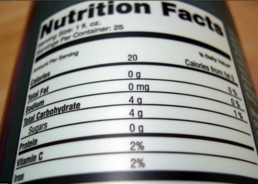 Etichette nutrizionali per le bevande alcoliche: sì, ma solo se il TAV è minore a 1.2% vol