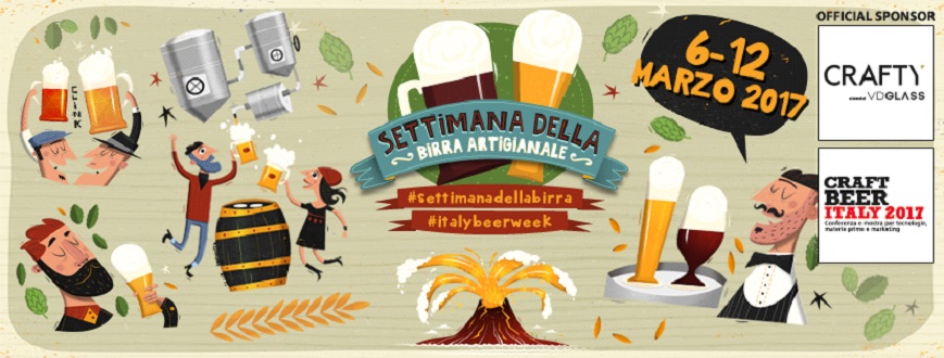 Boccali al cielo per la Settimana della Birra artigianale