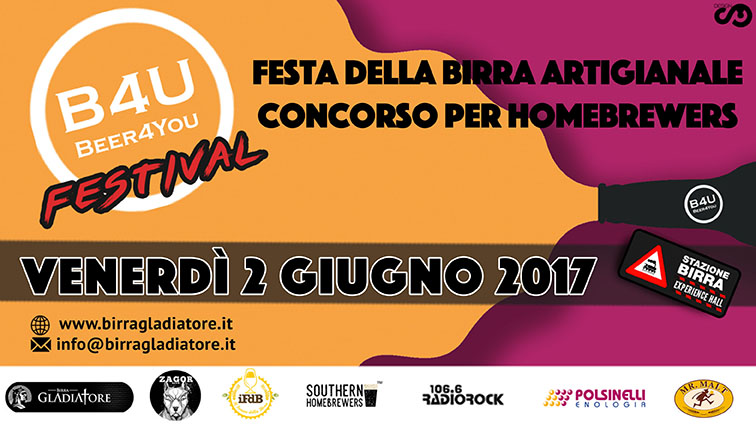 Beer4You Festival: venerdì 2 giugno a Stazione Birra!