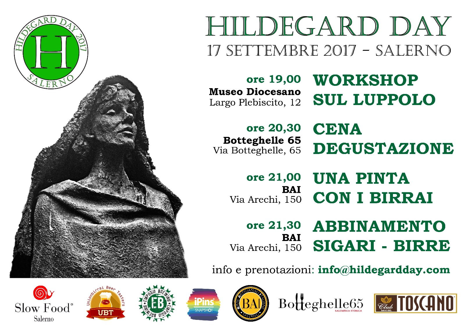 Salerno torna palcoscenico della terza edizione dell’Hildegard Day 