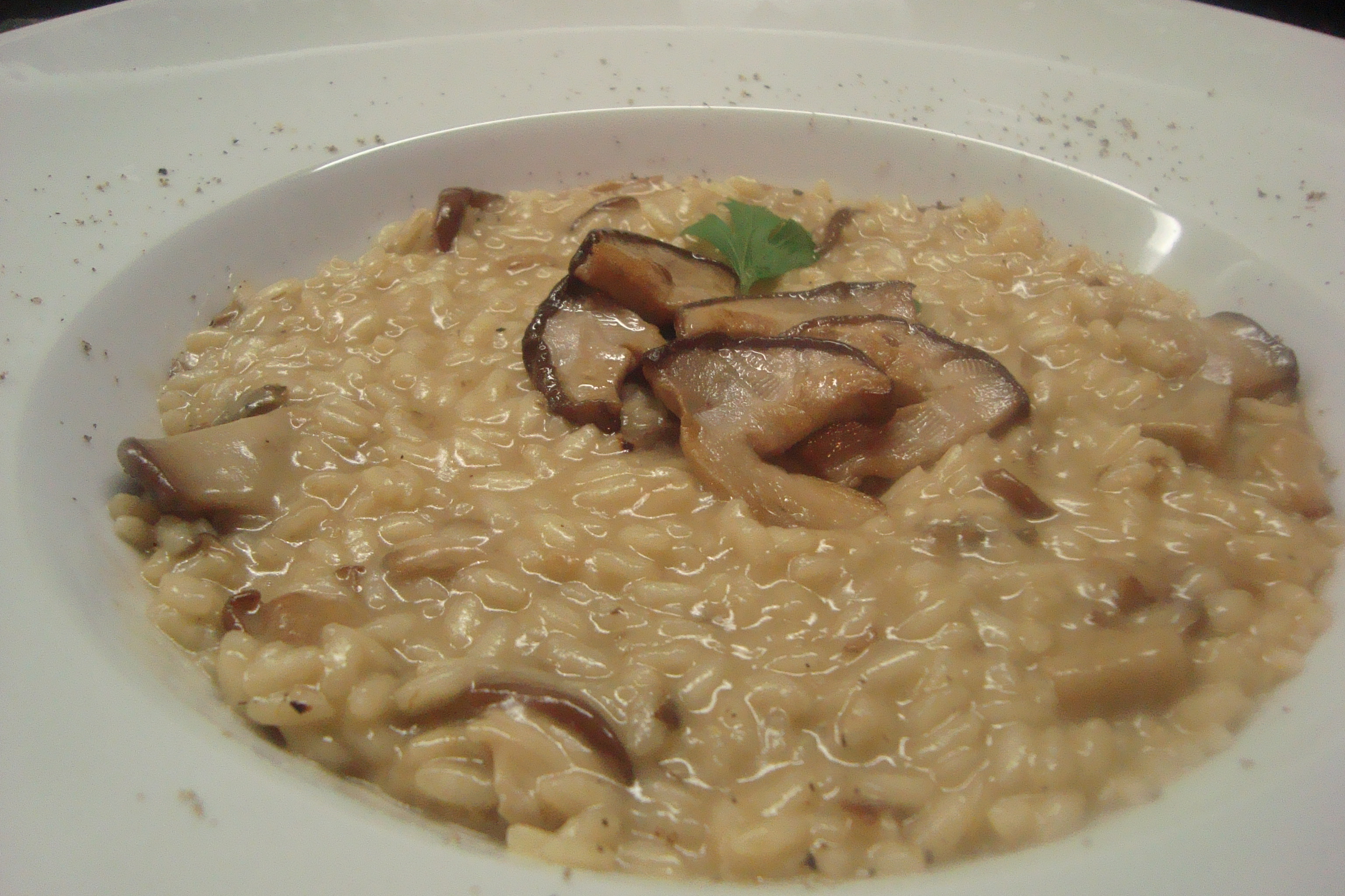 Risotto all’Imperial Stout e Porcini