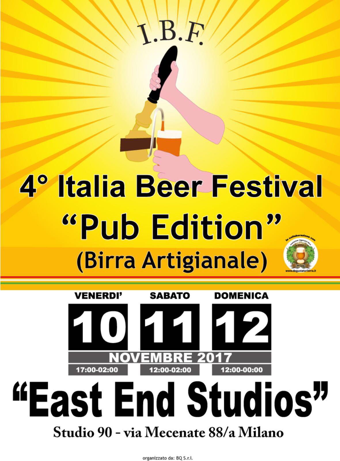 Torna l’Italia Beer Festival a Milano, tocca ai Publican!