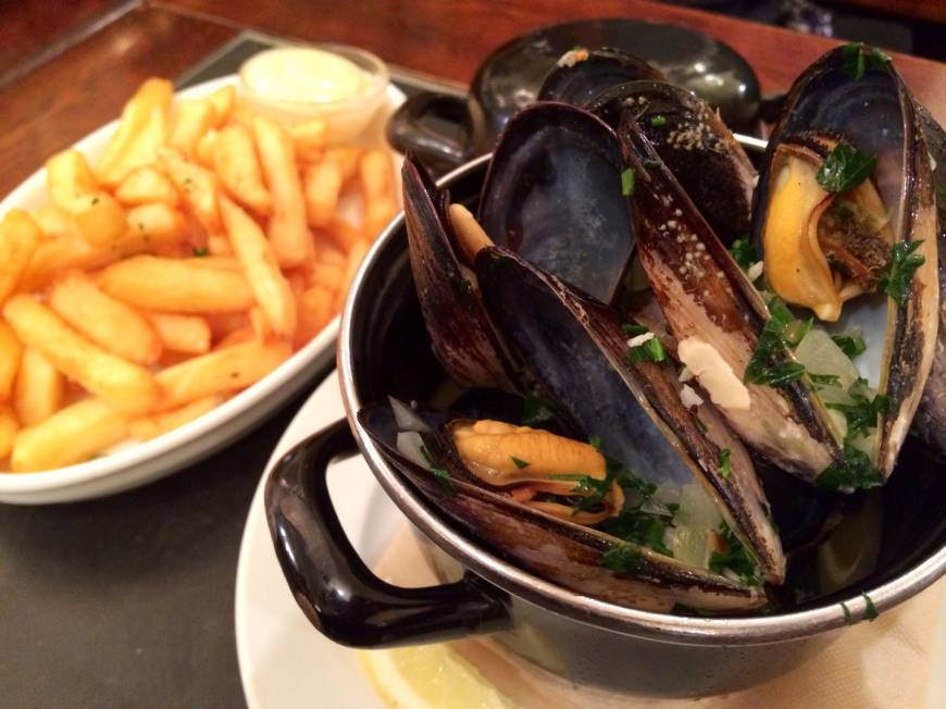 Cozze alla Blanche