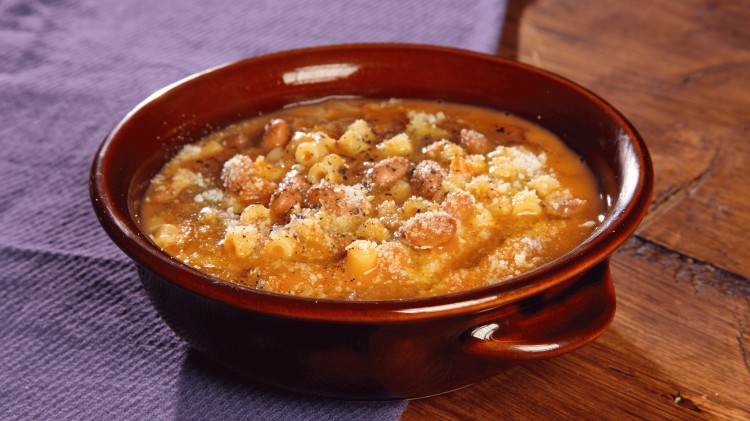 Pasta e fagioli alla Doppel Bock