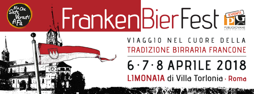 FrankenBierFest: dal 6 all’8 aprile a Roma!