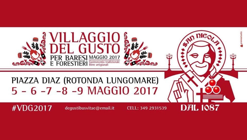 A Bari torna il Villaggio del Gusto