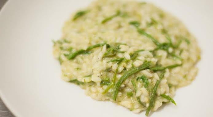 Risotto ai germogli di luppolo e birra IPA