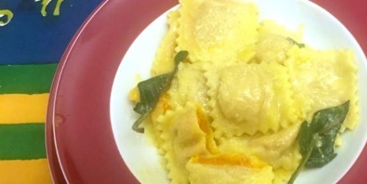 Tortelli alla zucca, amaretti e pumpkin ale