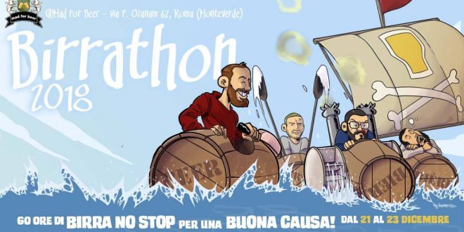 Birrathon 2018: festa di solidarietà al Mad For Beer