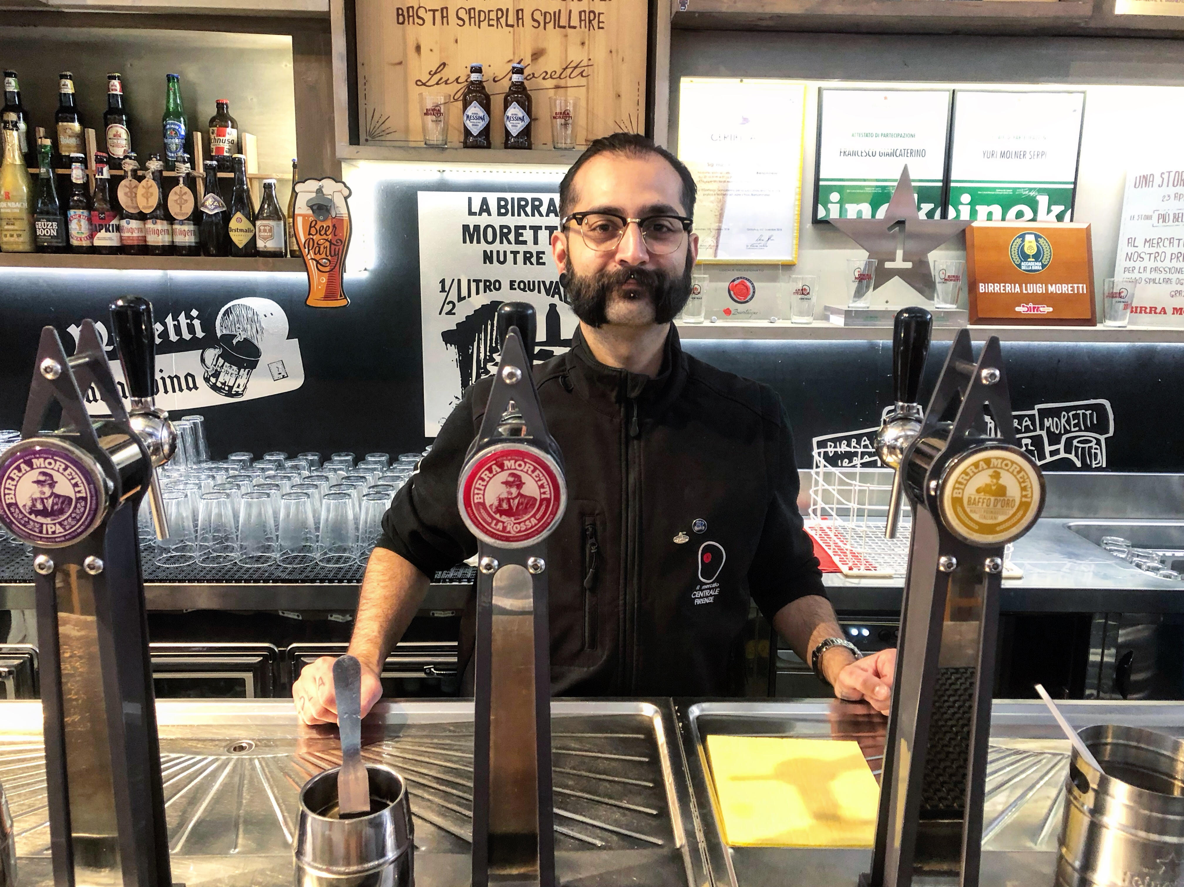 La birra del Mercato Centrale: intervista con Francesco Giancaterino, il responsabile birreria!