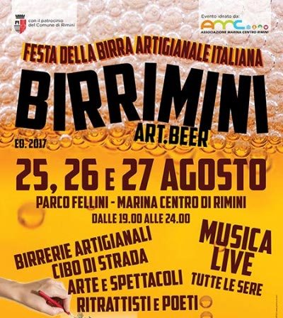 Da domani BirRimini: festa della birra con musica e street food