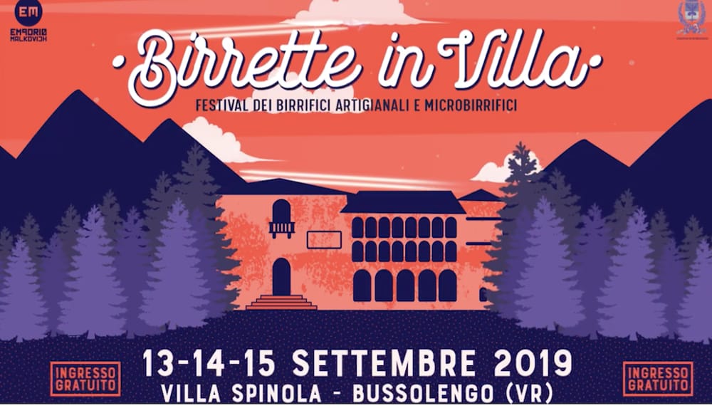 Torna nel fine settimana Birrette in Villa!