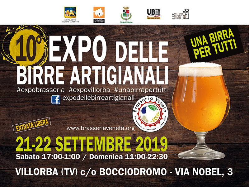 Buona birra e cultura all’Expo delle Birre Artigianali 2019!