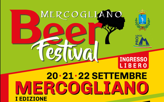 Tutto pronto per il Mercogliano Beer festival