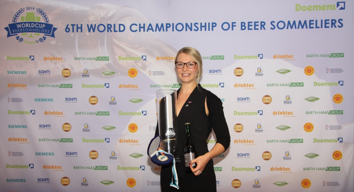 La tedesca Elisa Raus è la nuova campionessa mondiale dei Biersommelier!