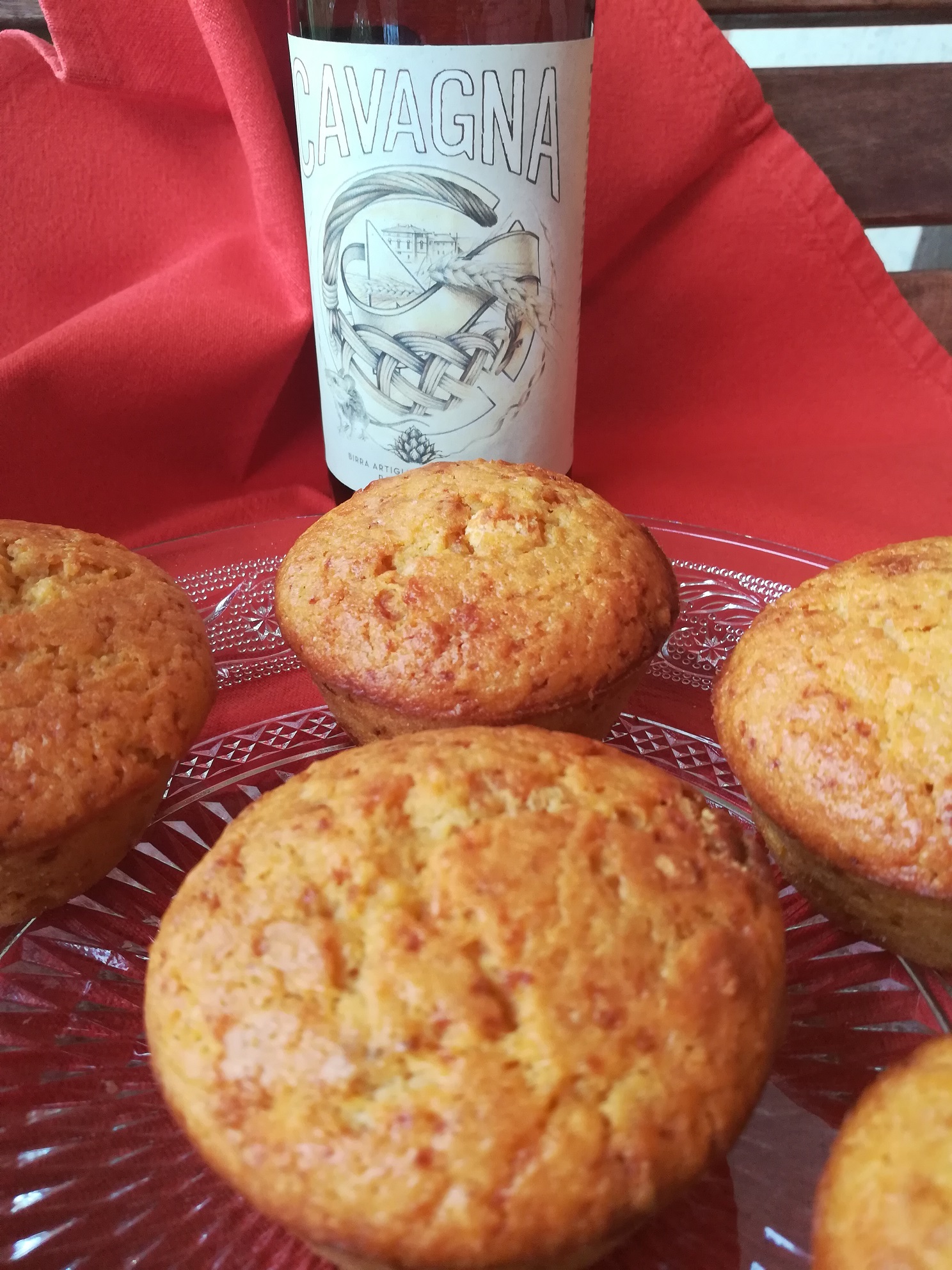 Muffin alla zucca e birra Cavagna®