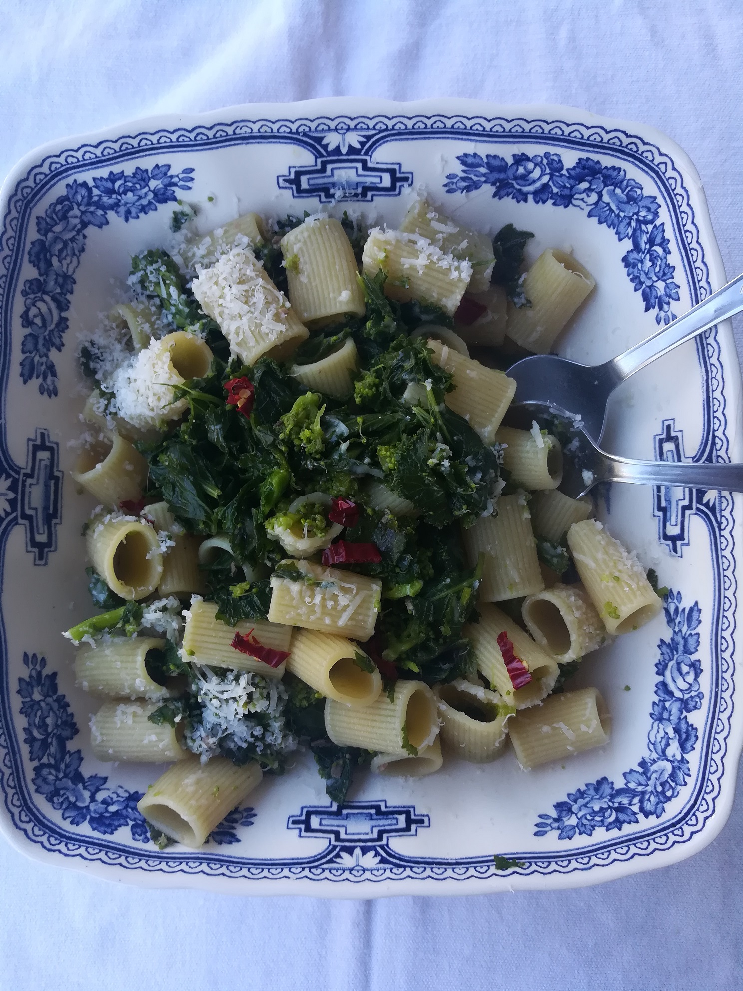 Mezze maniche con cime di rapa alla birra