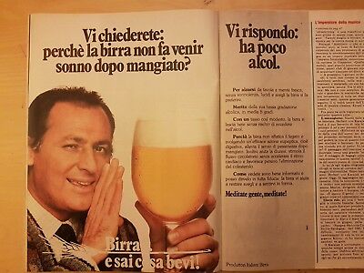 Birra e pubblicità: la storia italiana dei volti più amati