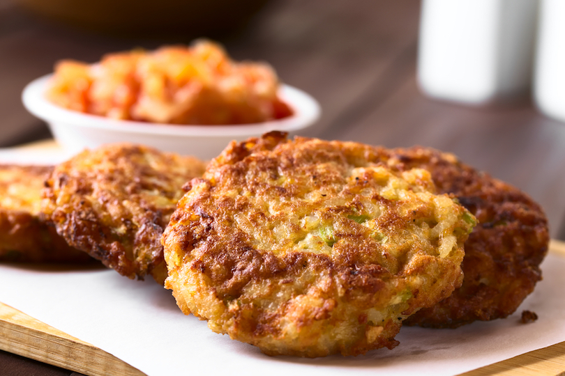 Frittelle di riso alla stout