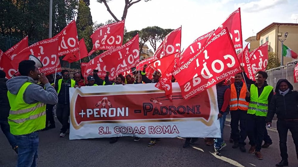 Facchini birra Peroni, non si ferma la protesta