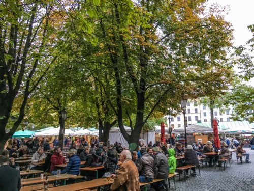 Biergarten: essenza della cultura  bavarese!