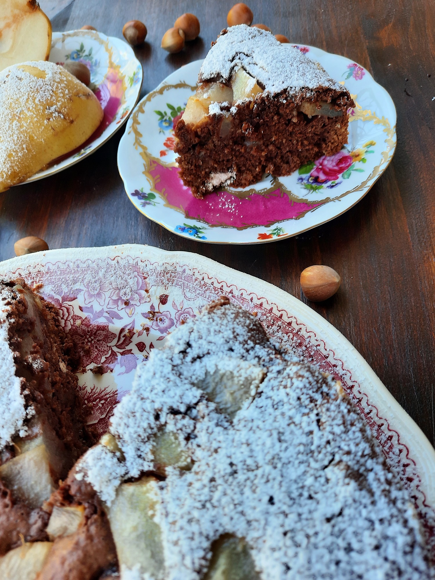 Torta d’avena, cioccolato, frutta e stout