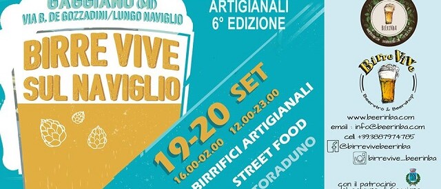 Birre Vive sul Naviglio 6°Edizione