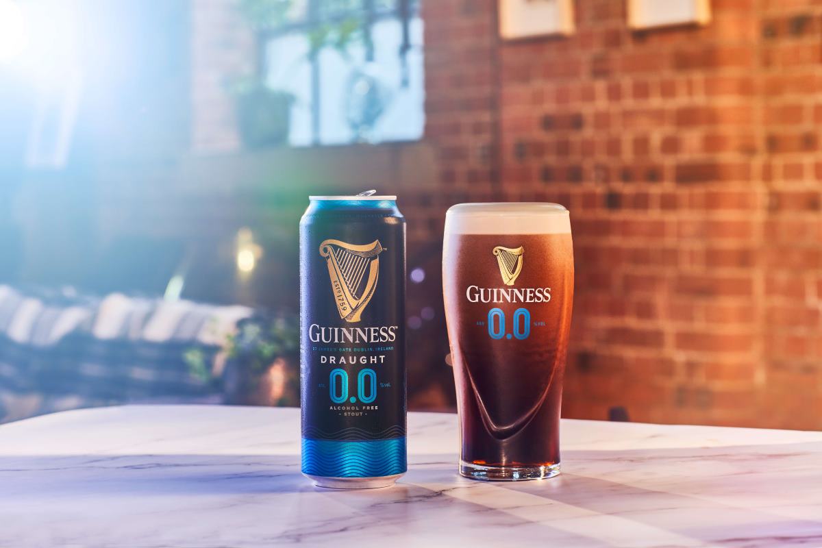 Guinness lancia la 0.0, la nuova “birra” senza alcol e ipocalorica