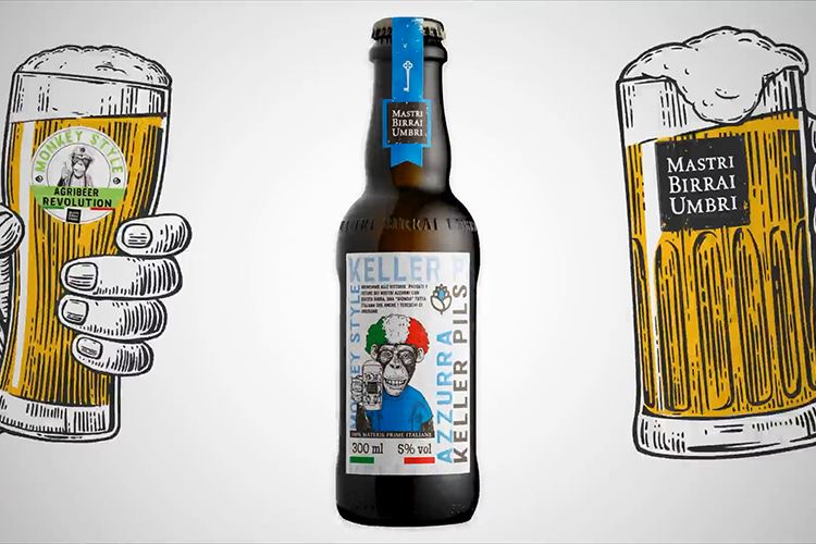 In Umbria nasce la birra ‘Azzurra’, la Keller Pils «per brindare alle vittorie degli azzurri in tutti gli sport»