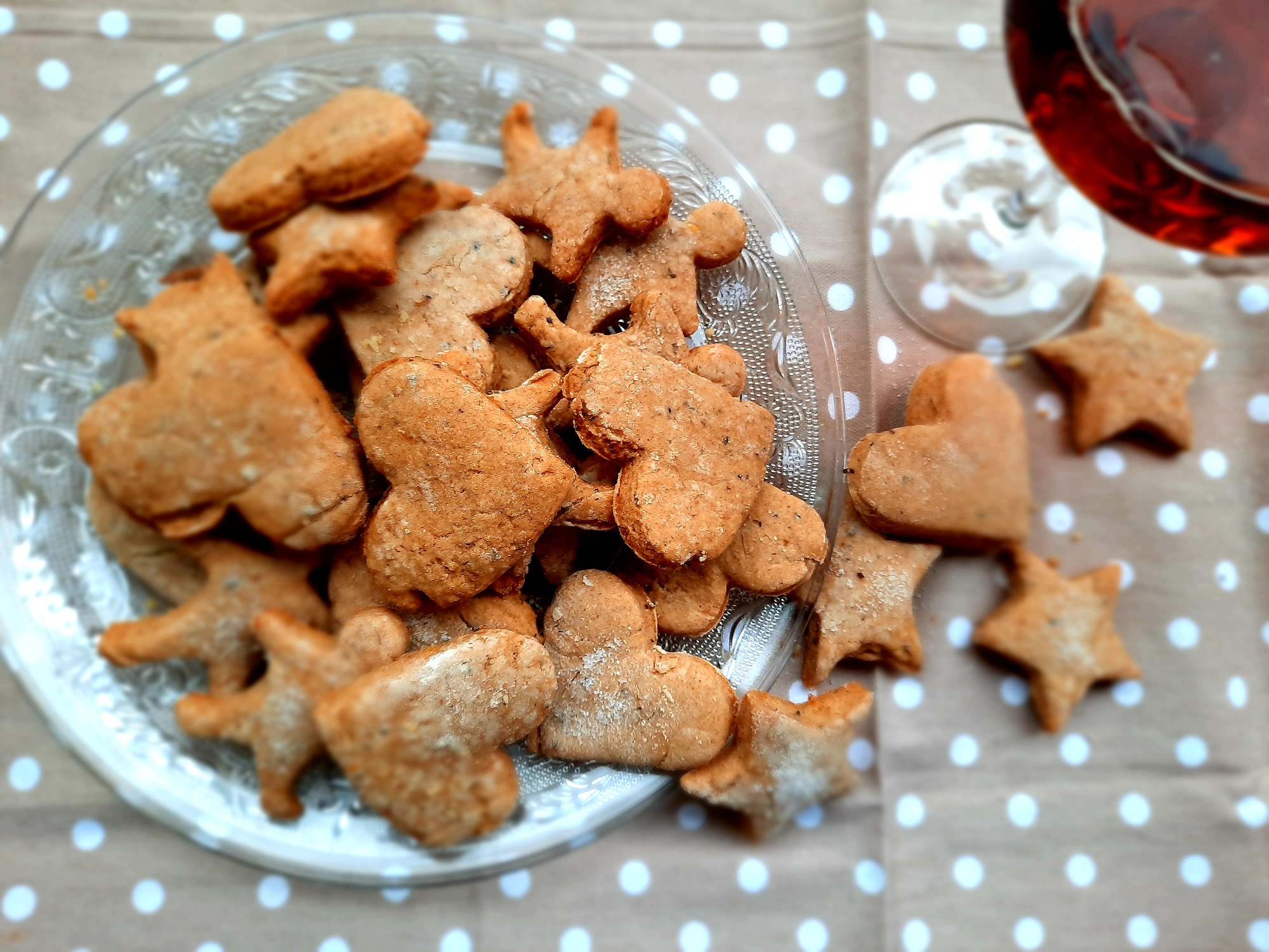 Cookies con tre tipi di farine e birra