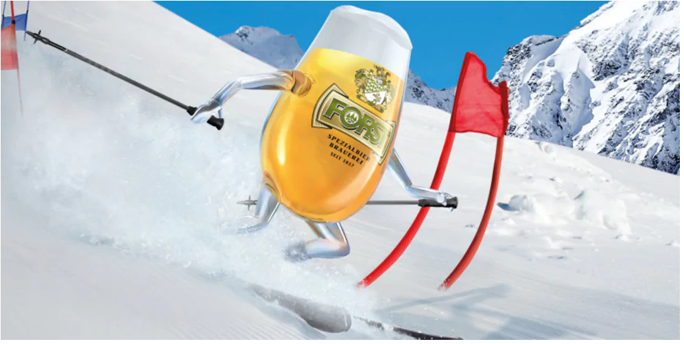 Birra FORST, partner dei Mondiali di Sci di Cortina