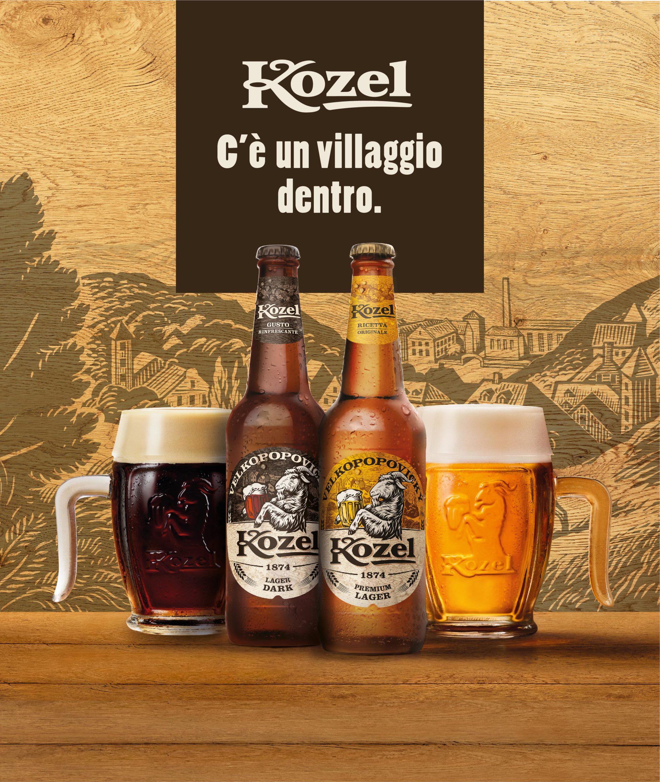 Kozel arriva in Italia