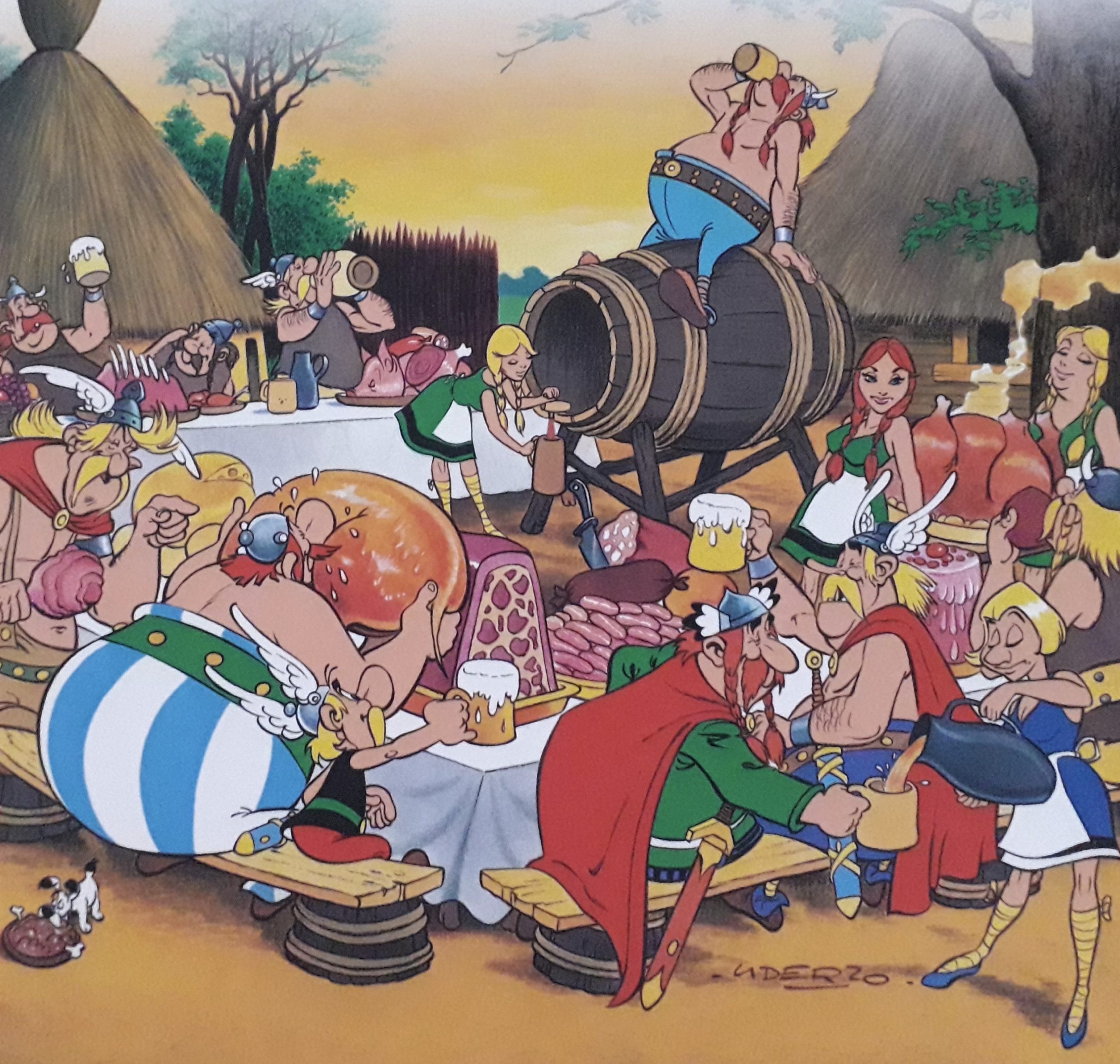 ASTERIX, OBELIX E LA CERVOGIA: un viaggio nel 50 a.C.