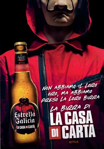 La Casa di Carta ha la sua birra grazie a Estrella Galicia