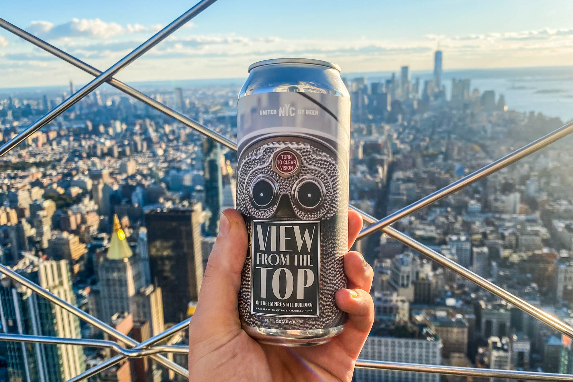 C’è una birra unica che si può bere solo in cima all’Empire State Building