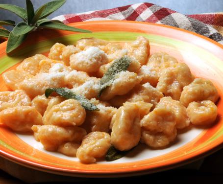 Gnocchi di zucca burro, salvia e pumpkin ale!