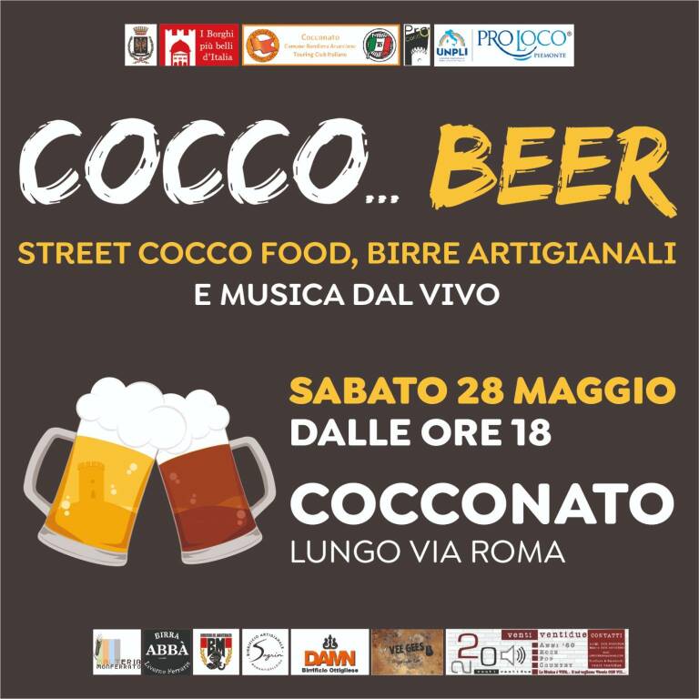 Cocco Beer: a Cocconato si prepara la prima Festa della Birra!